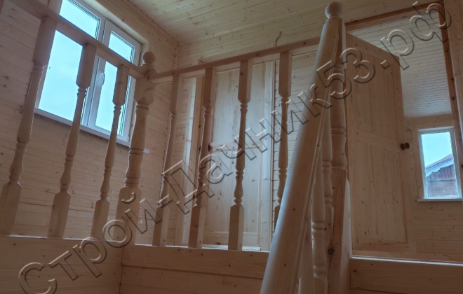 4 Каркасно-щитовой дом  Д-110, 7х6м, 84 М², Тверская область, Конаковский район, СНТ Ремонтник (13)